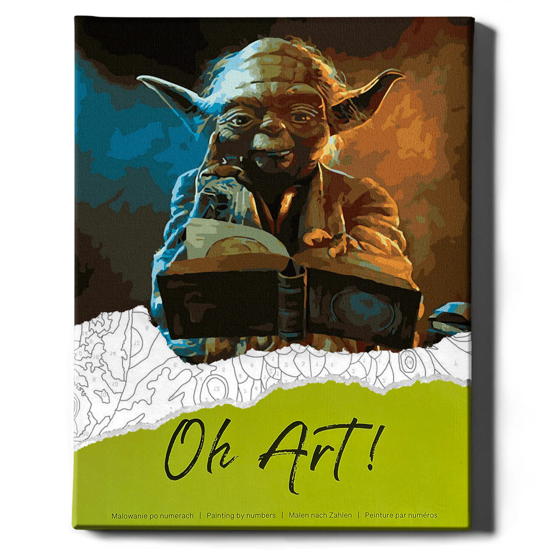 Painting by numbers - Star Wars Yoda