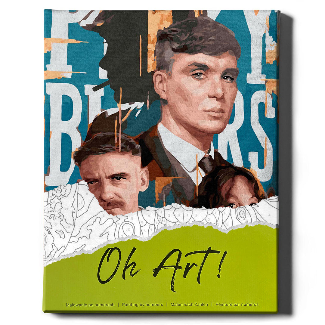 Painting by numbers - Tommy Shelby