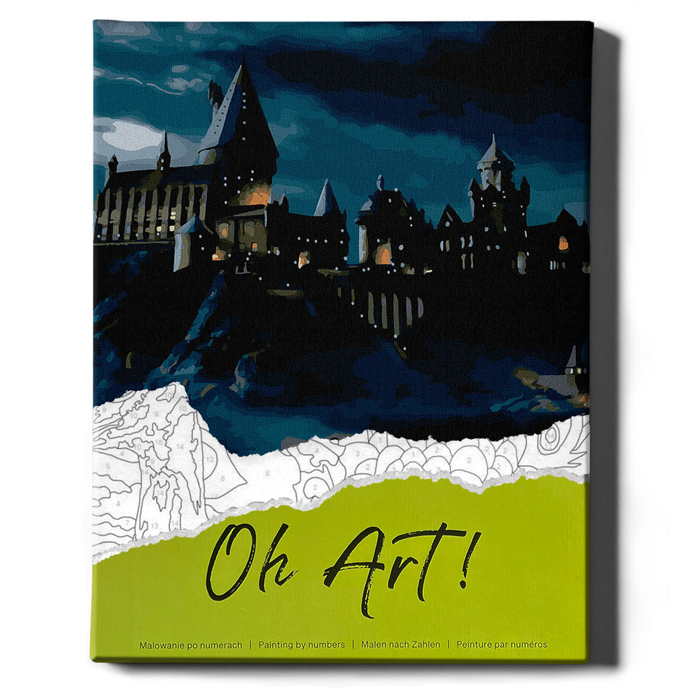 Painting by numbers - Hogwarts