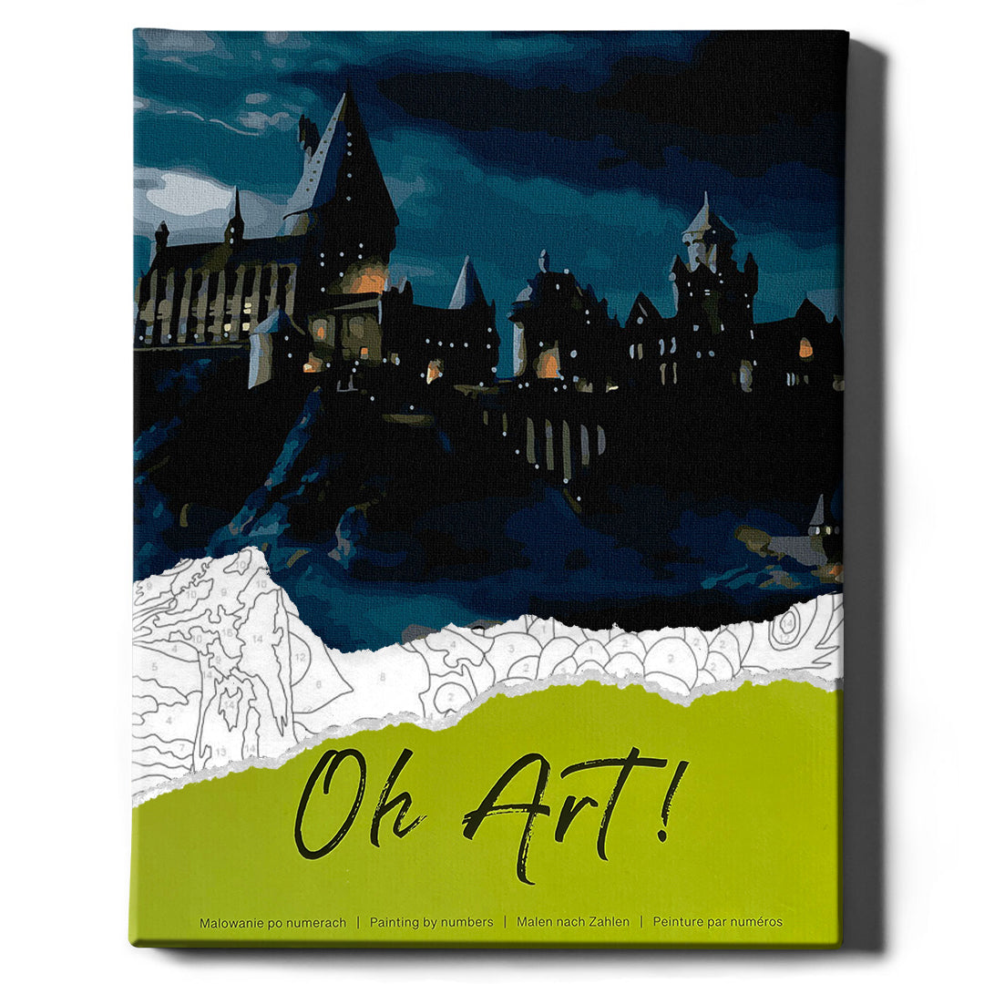 Painting for numbers - Hogwarts