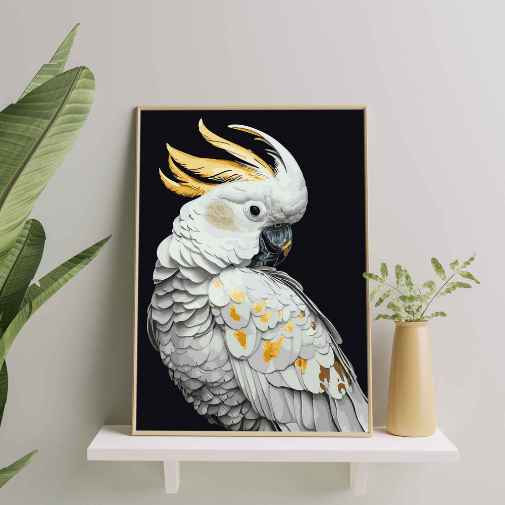 
                      
                        Painting by numbers - White parrot
                      
                    