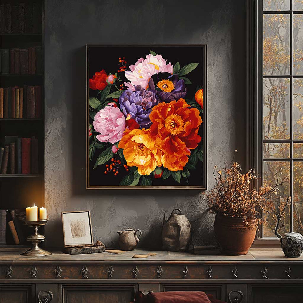 
                      
                        Painting by numbers - Bouquet of peonies
                      
                    