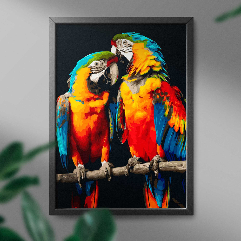 
                      
                        Painting by numbers - Two parrots
                      
                    