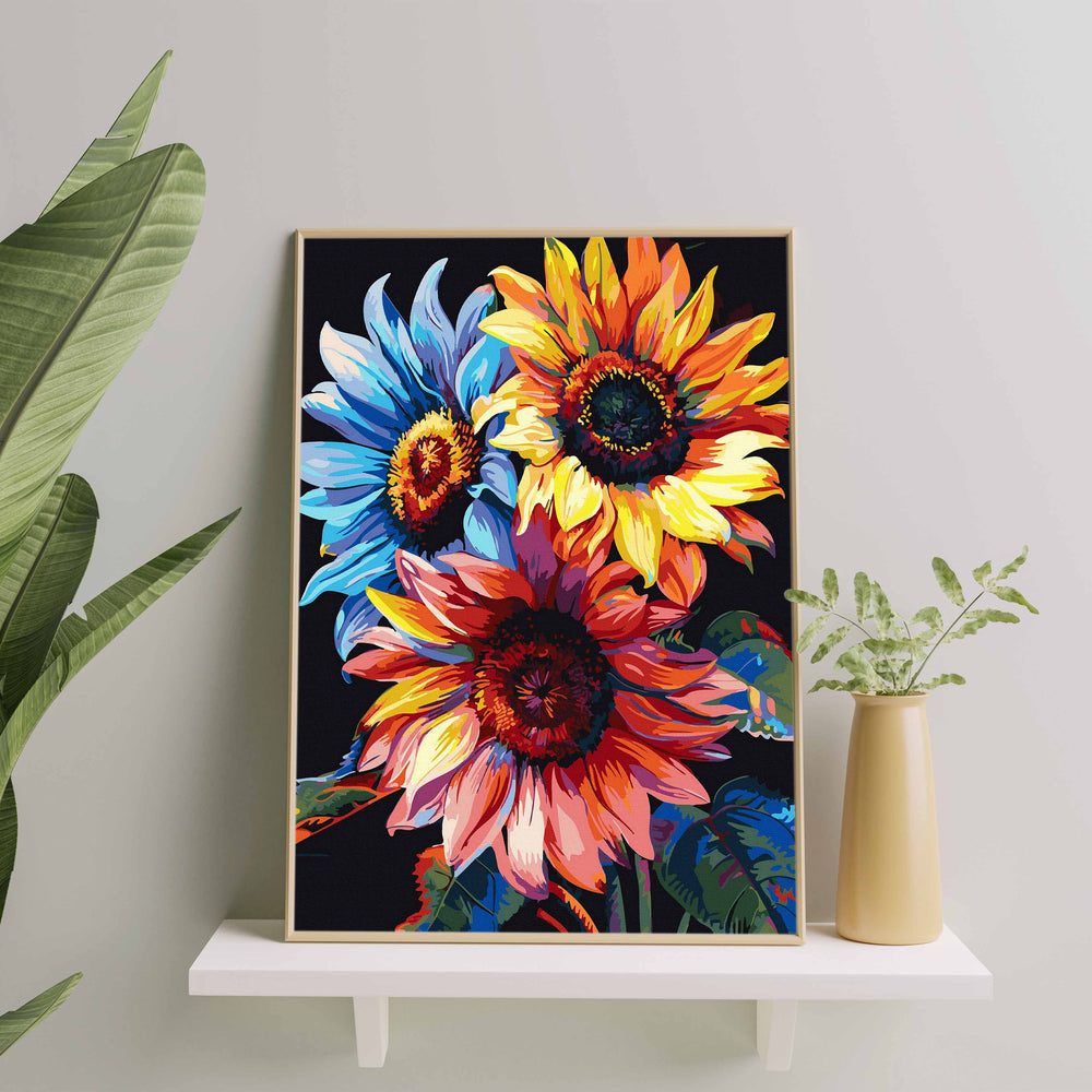 
                      
                        Painting by numbers - Bright sunflowers
                      
                    