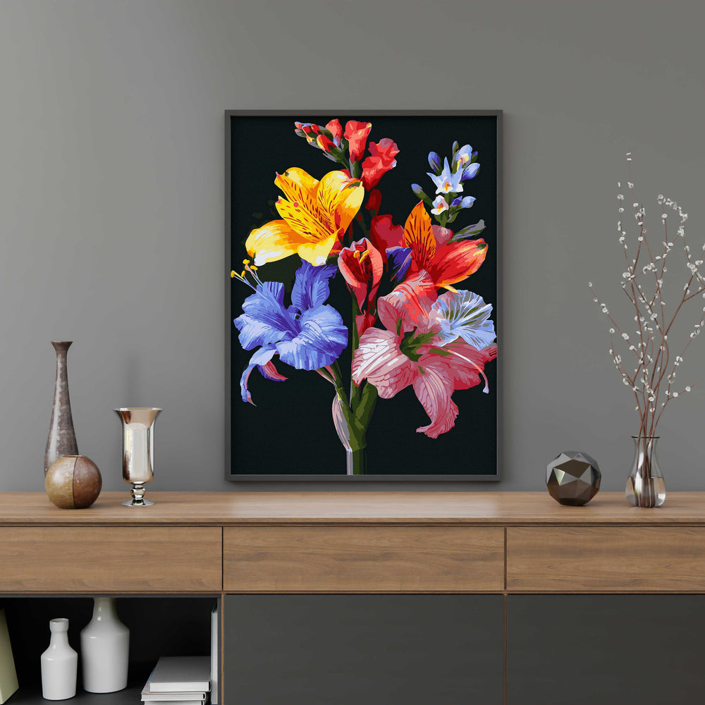 
                      
                        Painting by numbers - Colorful lilies
                      
                    