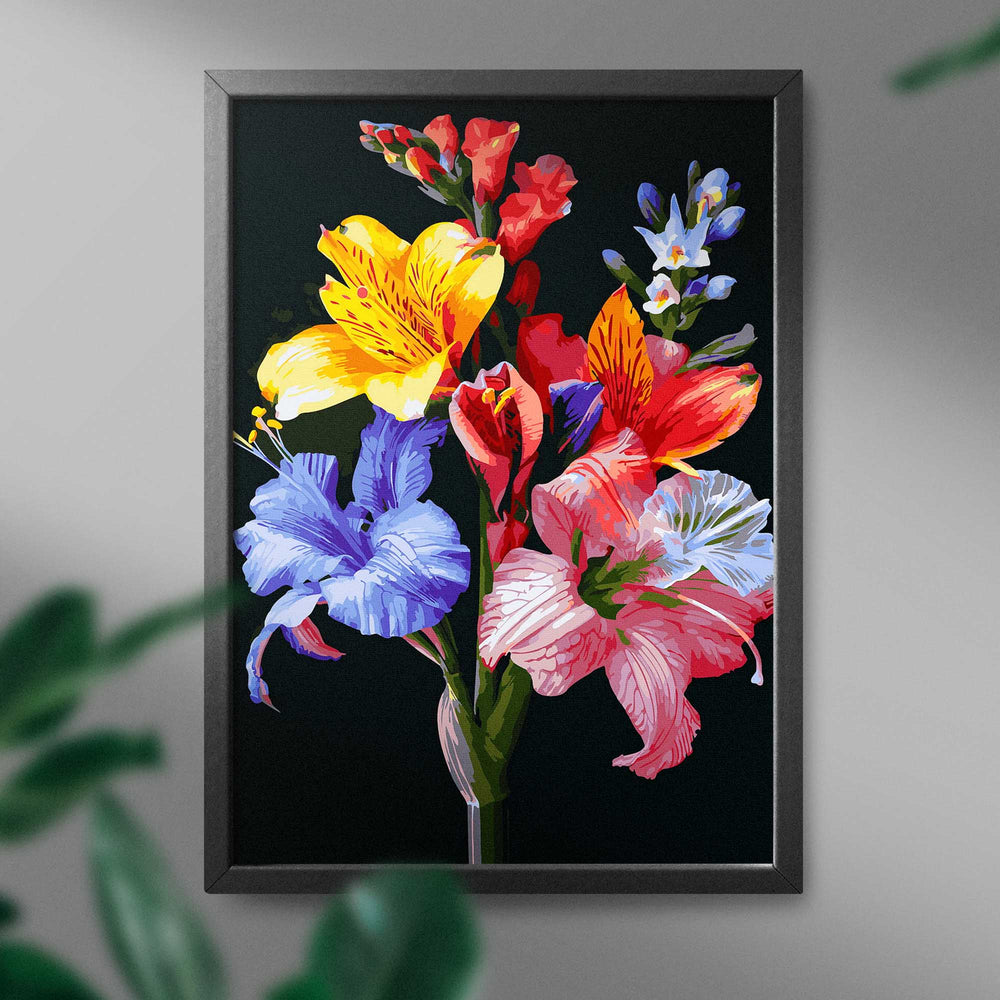 
                      
                        Painting by numbers - Colorful lilies
                      
                    