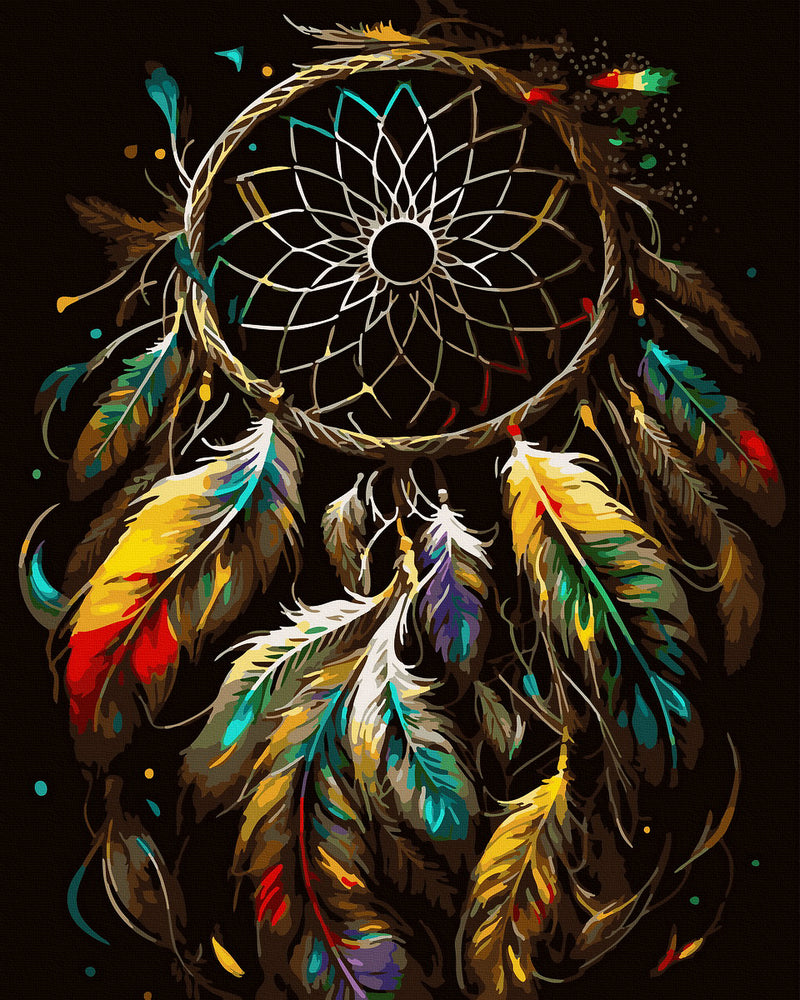 
                      
                        Painting by numbers - Colorful dreamcatcher
                      
                    