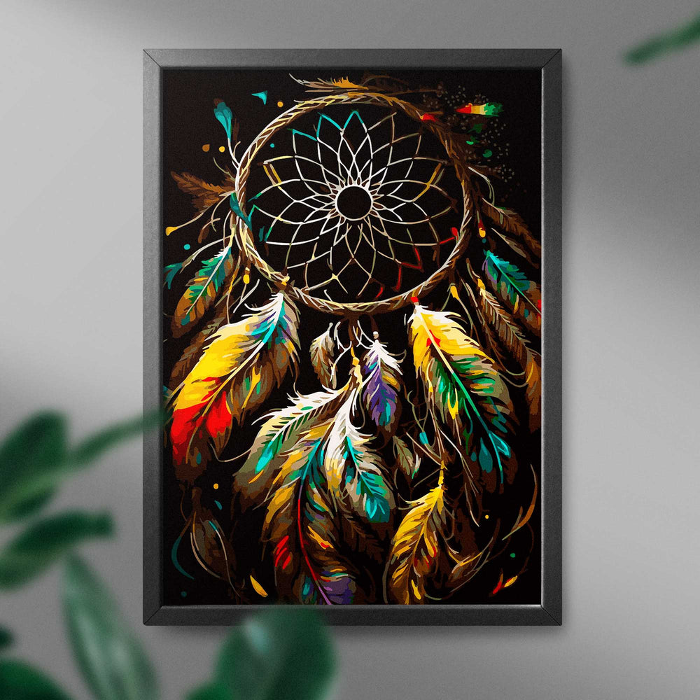 
                      
                        Painting by numbers - Colorful dreamcatcher
                      
                    