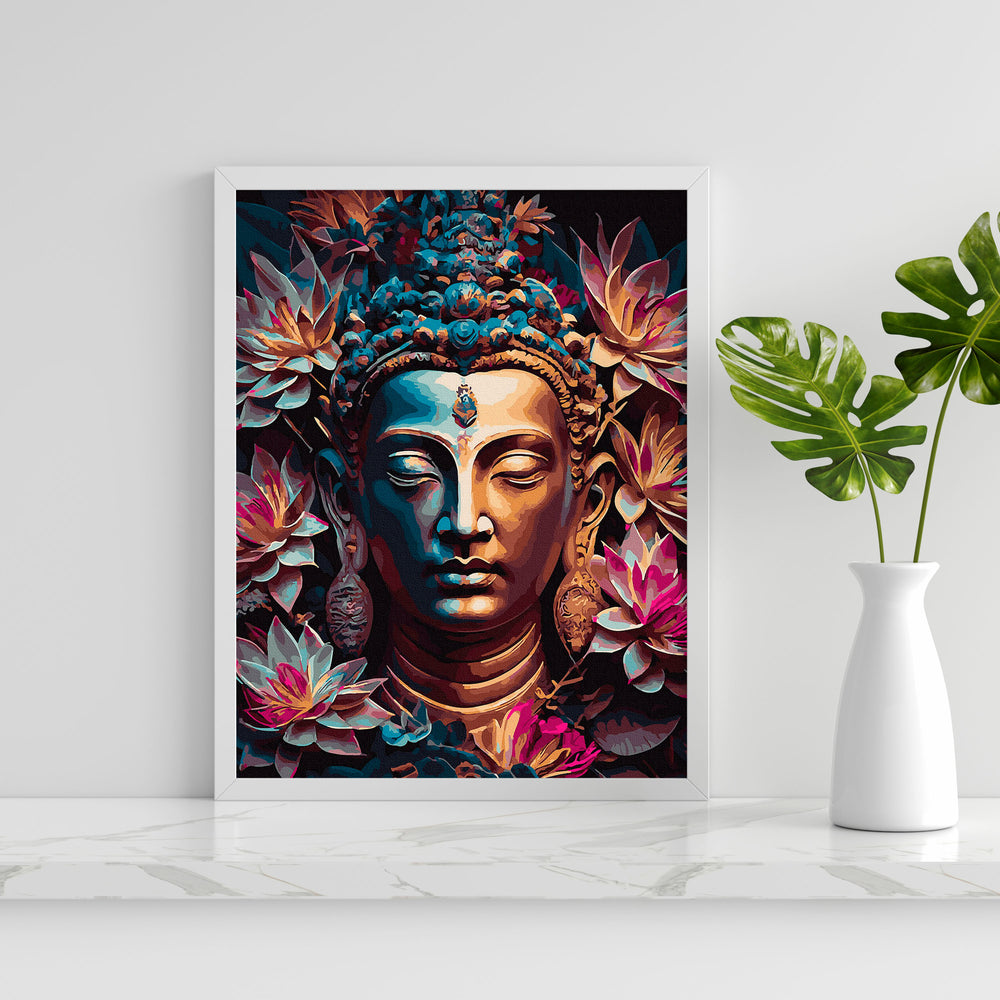 
                      
                        Painting for numbers - Buddha in flowers
                      
                    