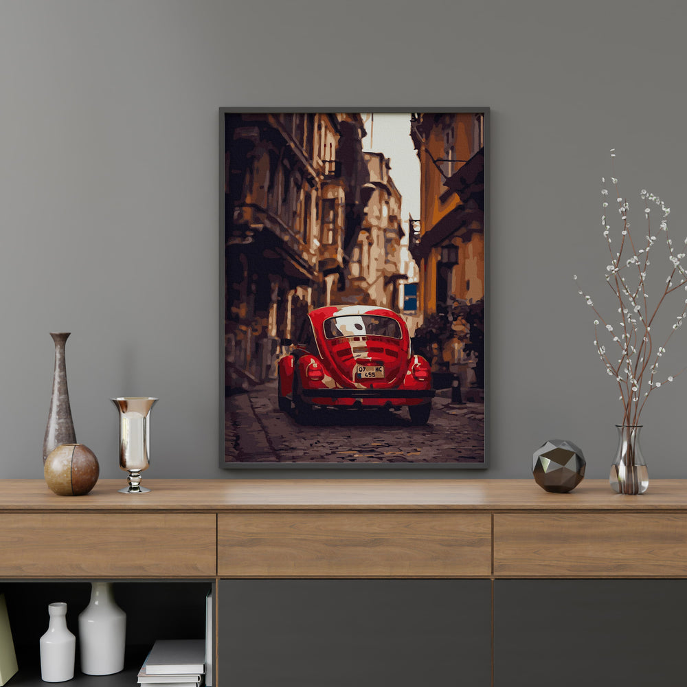 
                      
                        Painting by numbers - Red car
                      
                    