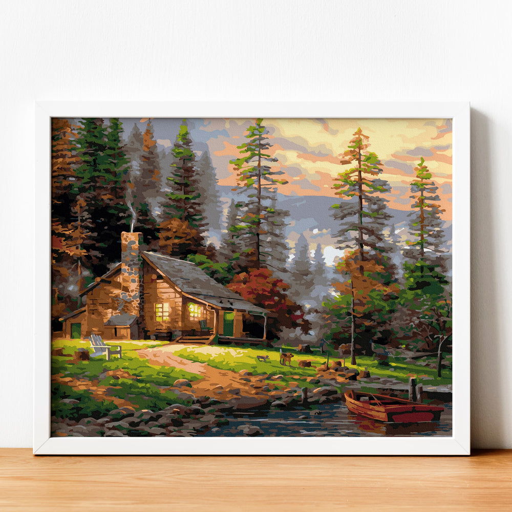 
                      
                        Painting by numbers - House in the forest
                      
                    