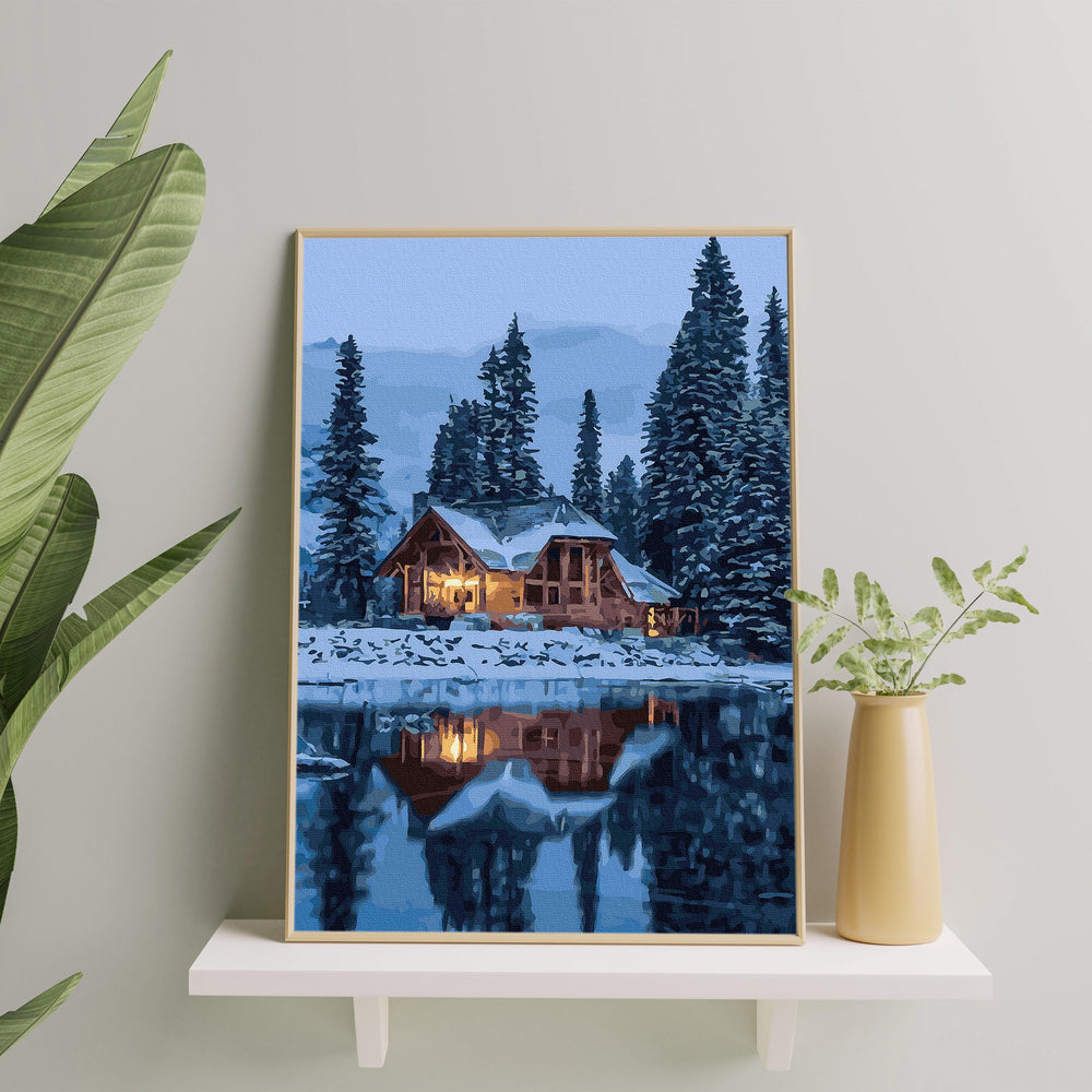 
                      
                        Painting by numbers - Winter house
                      
                    