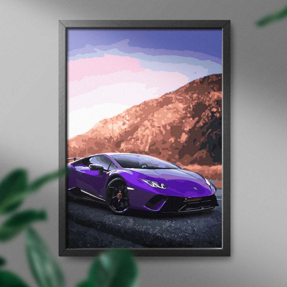 
                      
                        Painting by numbers - Purple Lamborghini
                      
                    