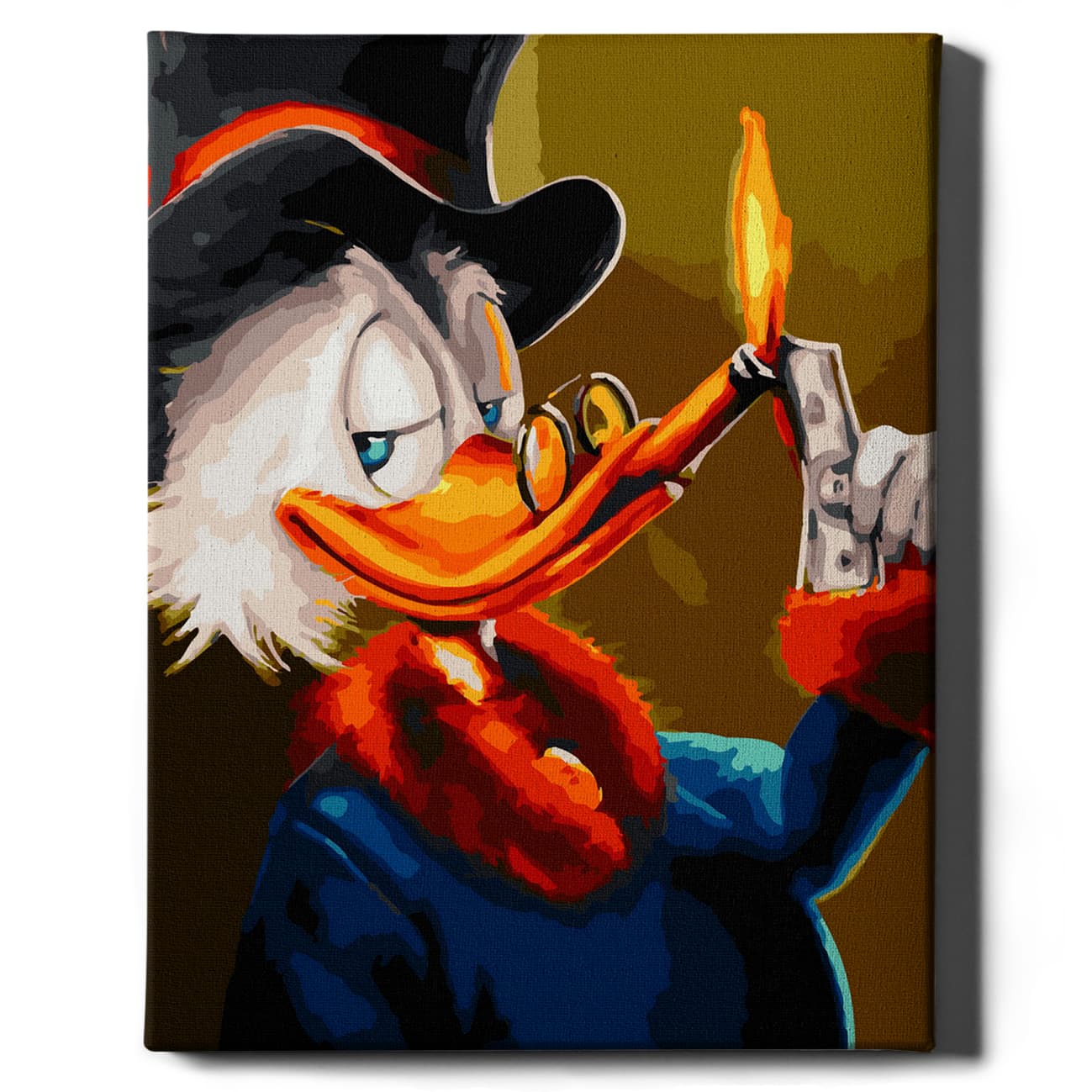 Painting by numbers - Brilliant Duck