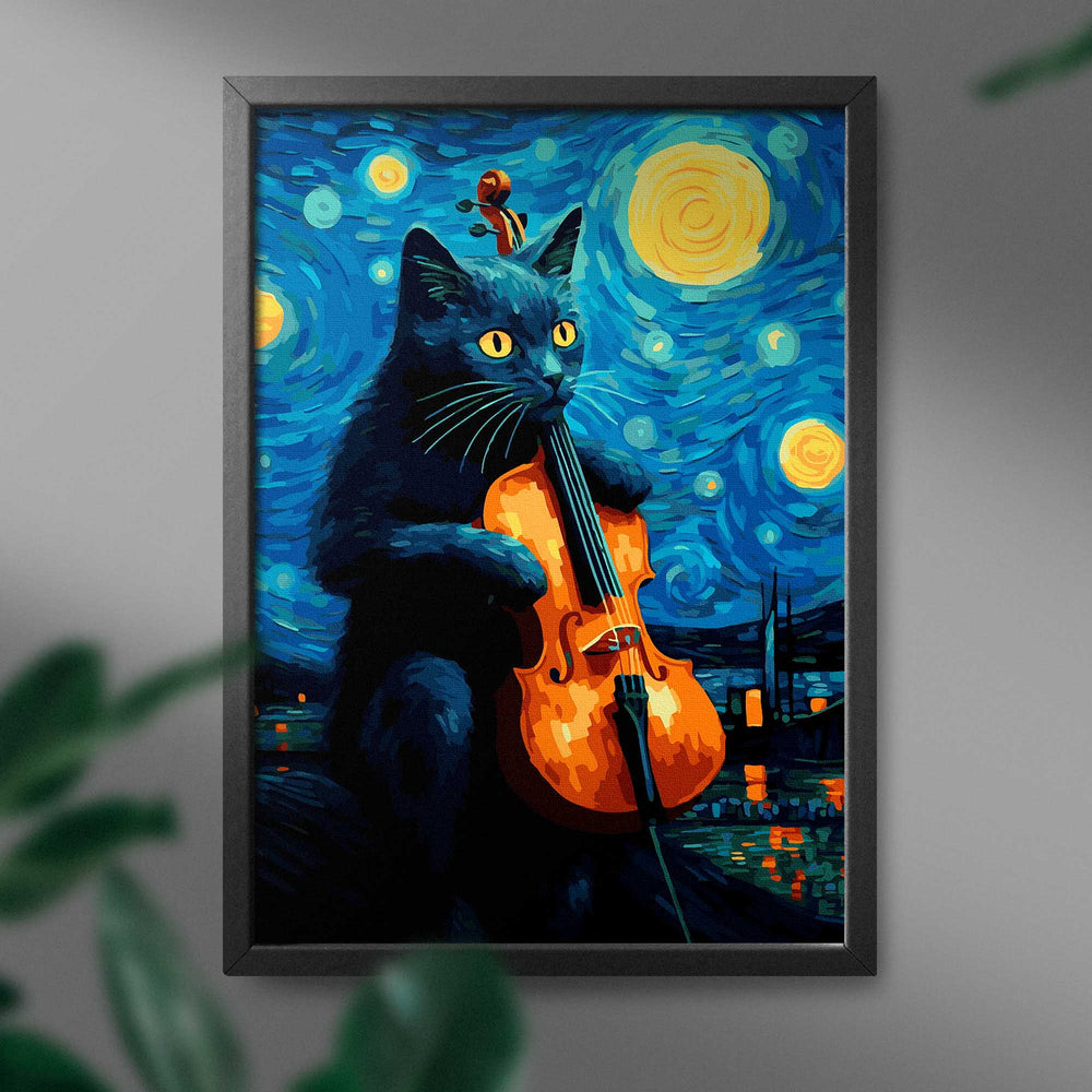 
                      
                        Painting by numbers - Cat and violin
                      
                    