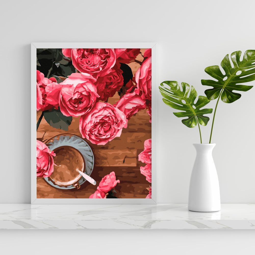 
                      
                        Painting by numbers - Flowers and coffee
                      
                    