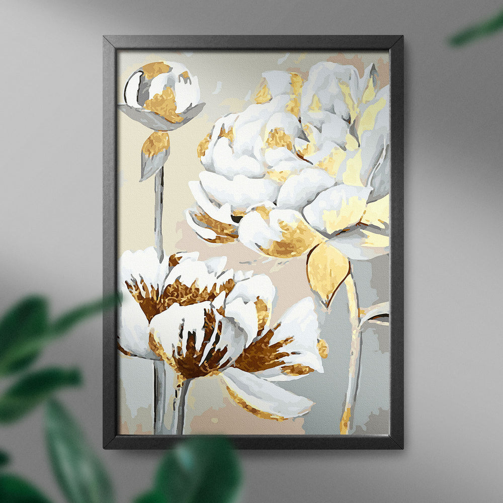 
                      
                        Painting by numbers - Flowers in gilding
                      
                    