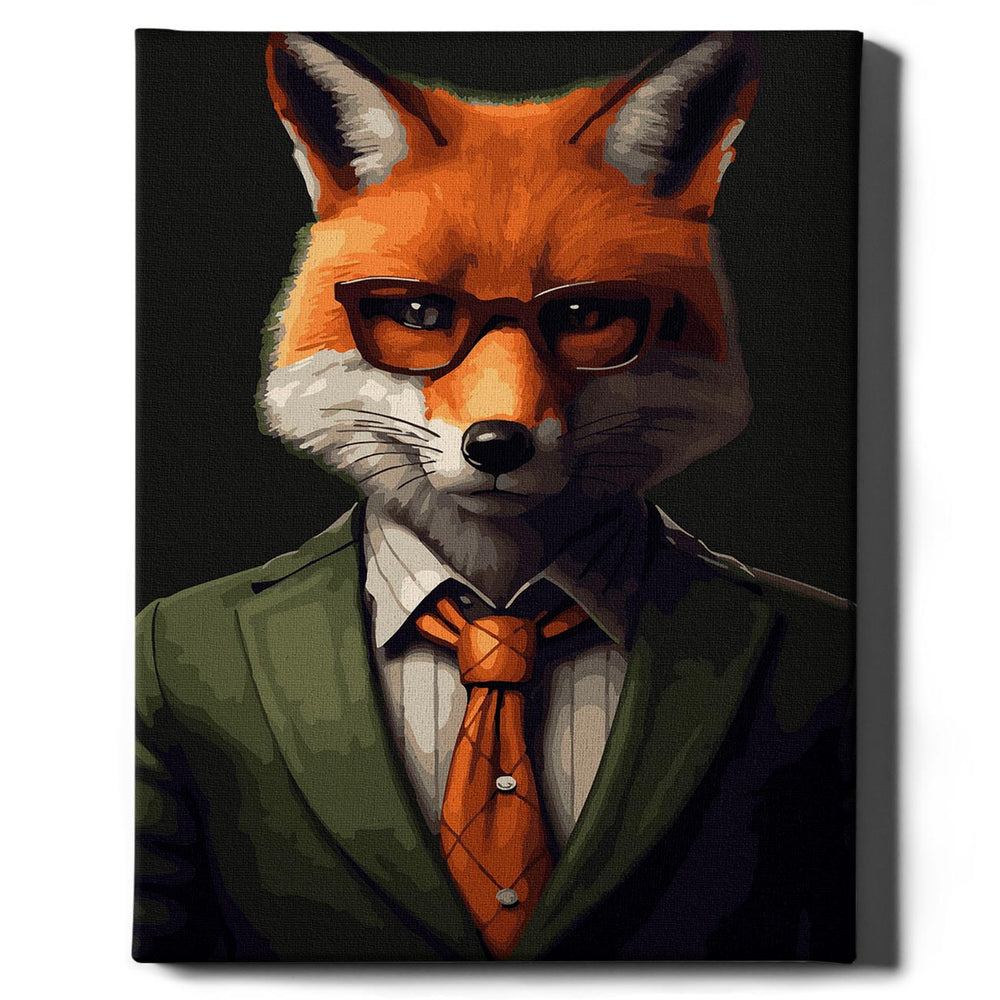 Painting by numbers - Lawyer Fox