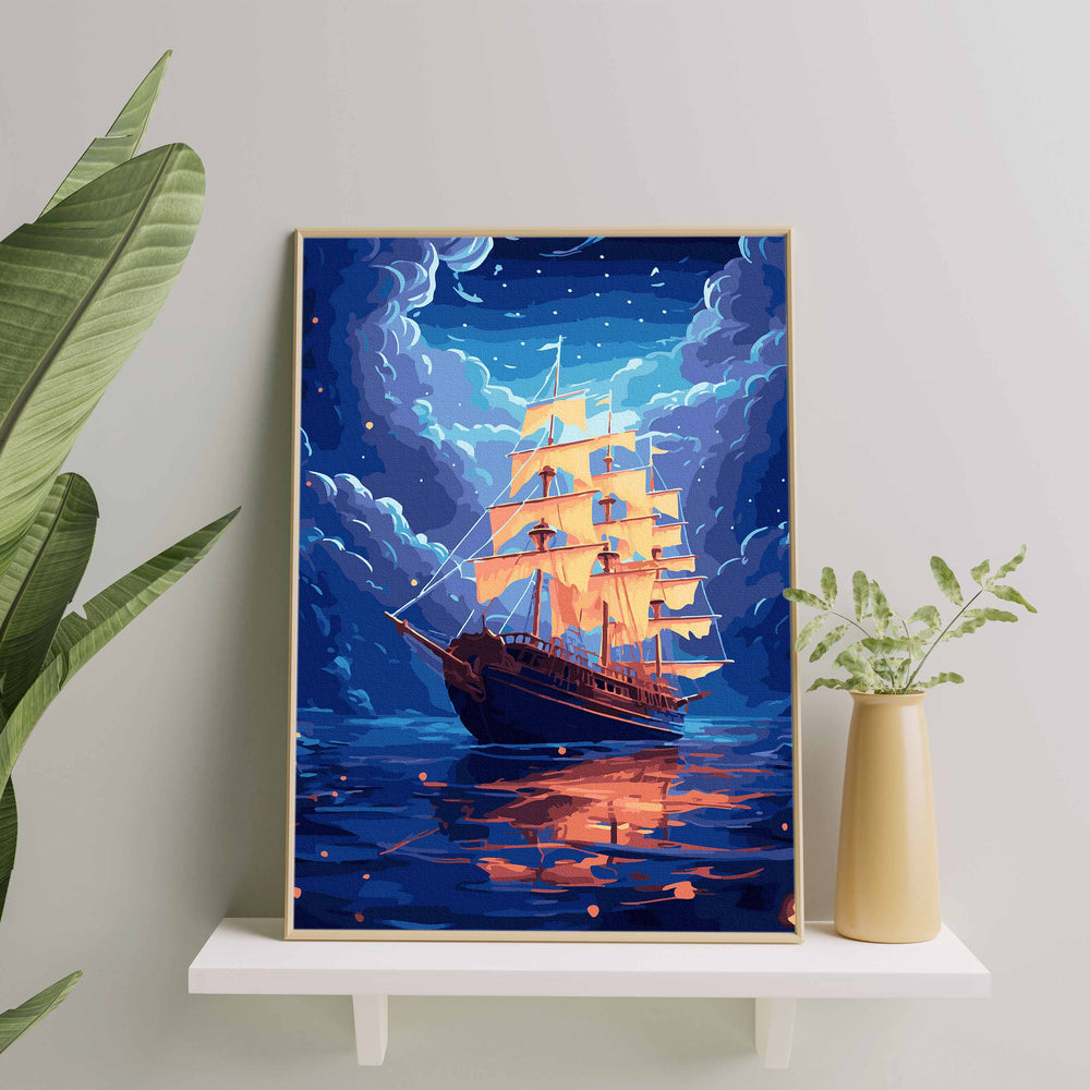 
                      
                        Painting by numbers - Magic ship
                      
                    