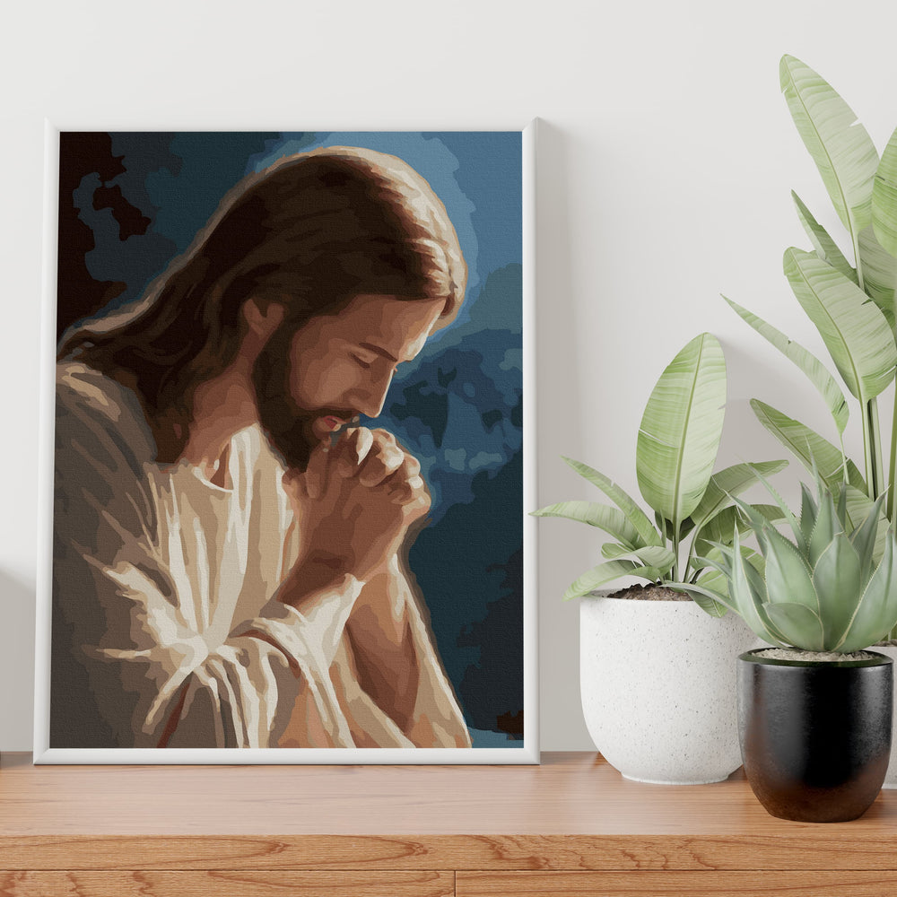 
                      
                        Painting after numbers - the prayer of Jesus
                      
                    