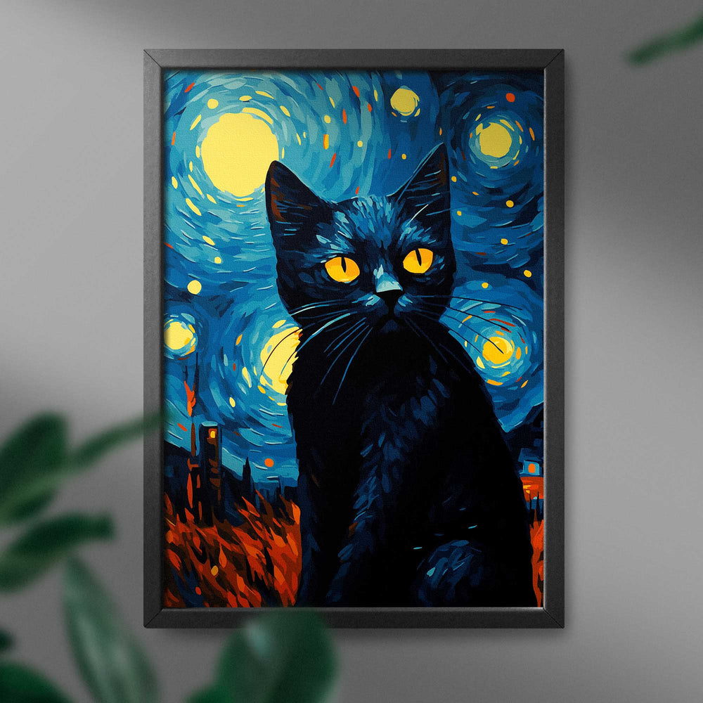 
                      
                        Painting by numbers - Nocturnal cat
                      
                    