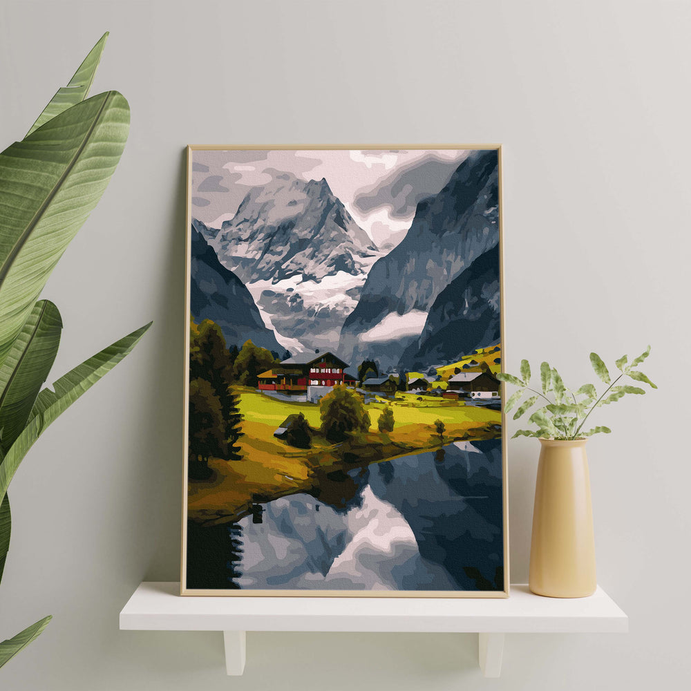 
                      
                        Painting by numbers - Nature of Switzerland
                      
                    