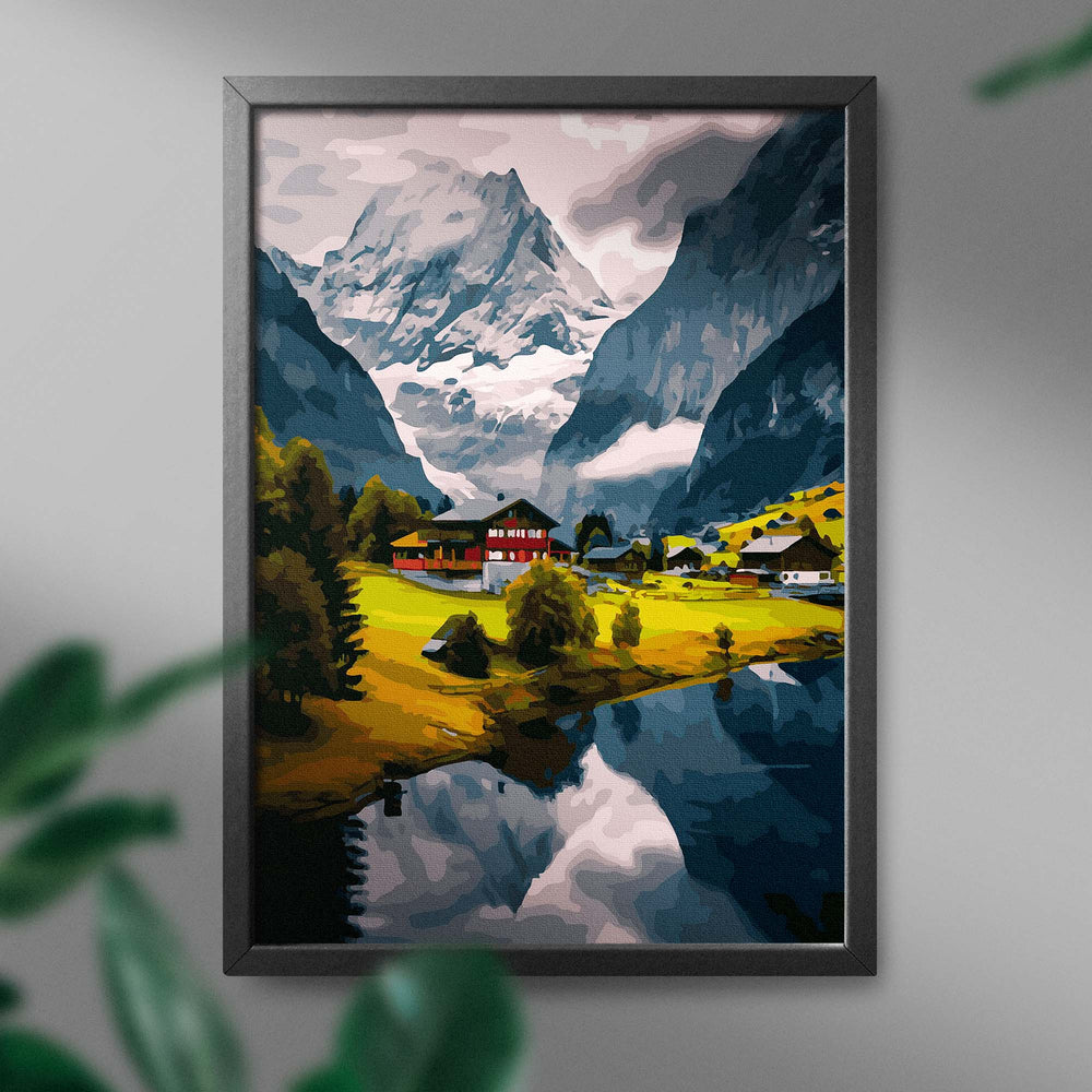 
                      
                        Painting by numbers - Nature of Switzerland
                      
                    