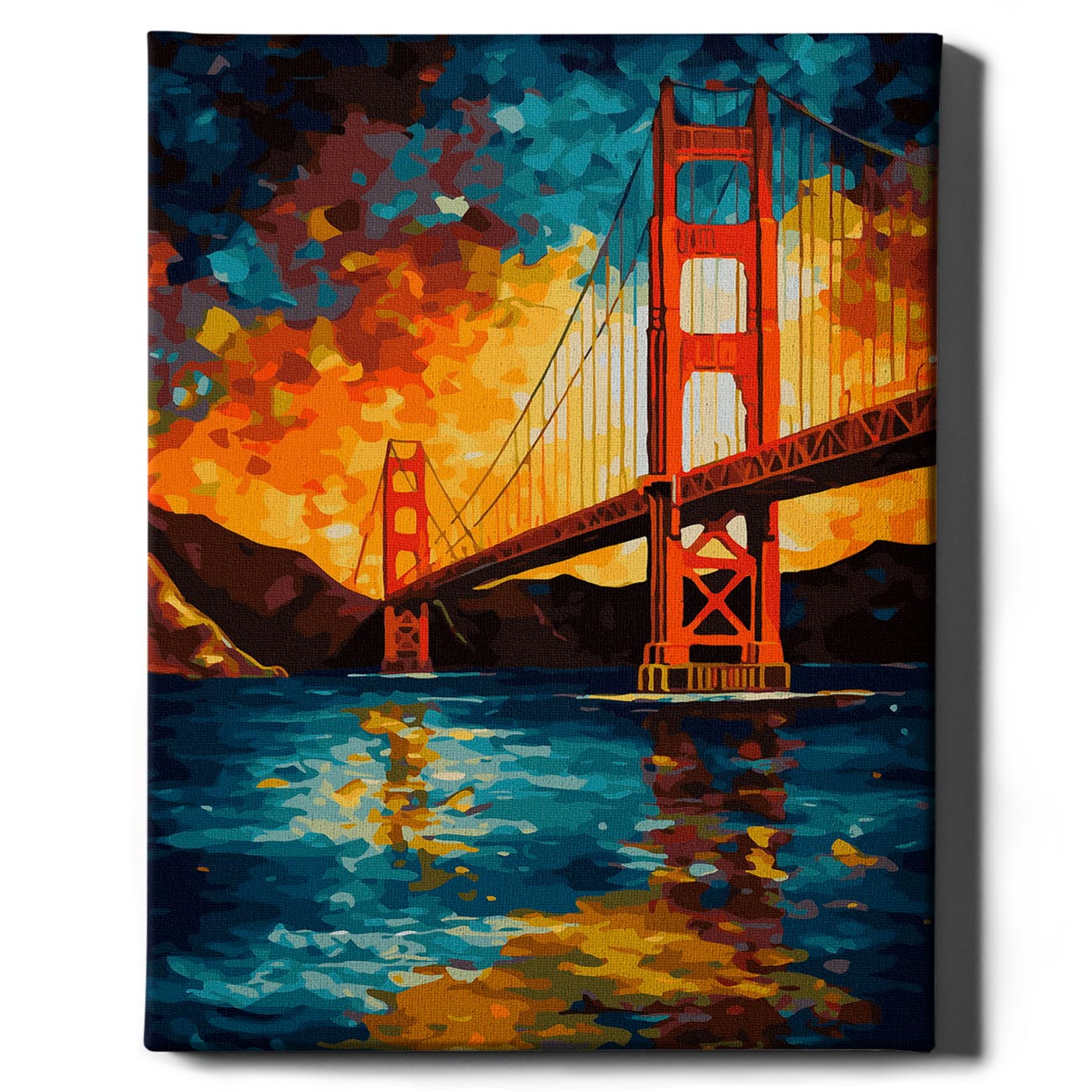 Painting by numbers - San Francisco