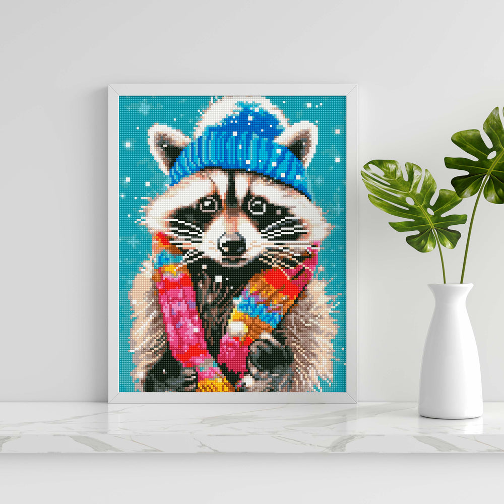 
                      
                        5D Diamond Painting Set 30x40 with frame - Creeping badger with cap
                      
                    