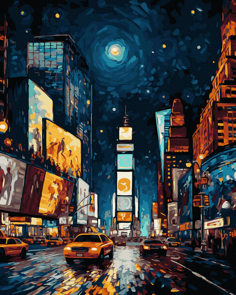 
                      
                        Painting by numbers - Time Square
                      
                    