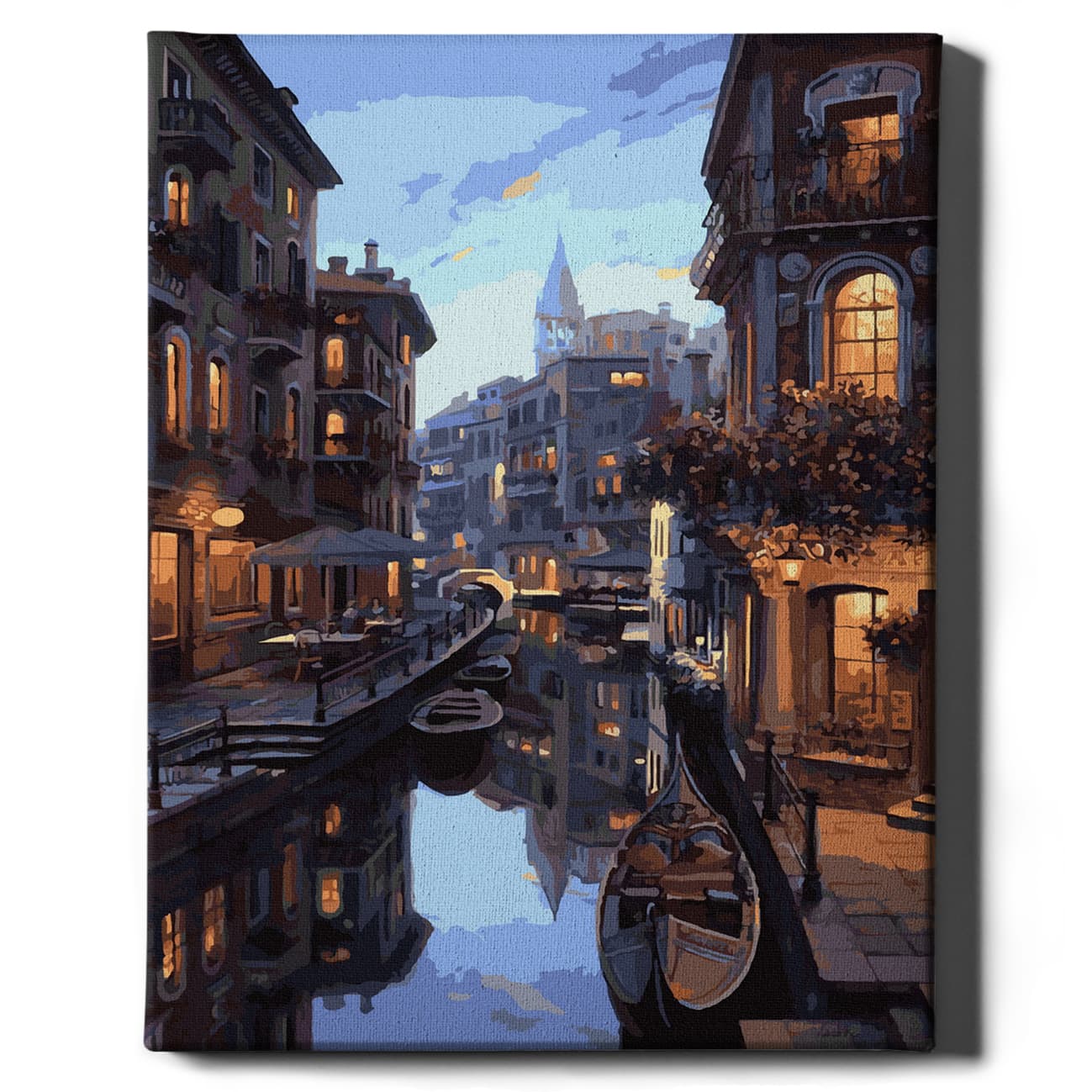 Painting by numbers - Venice by night