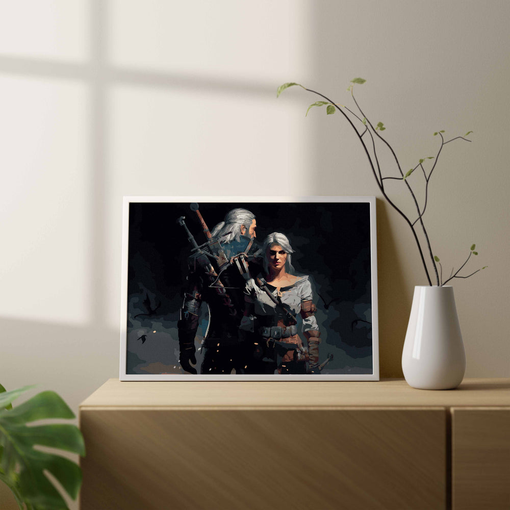 
                      
                        Witcher Geralt and Ciri - Painting by Numbers
                      
                    