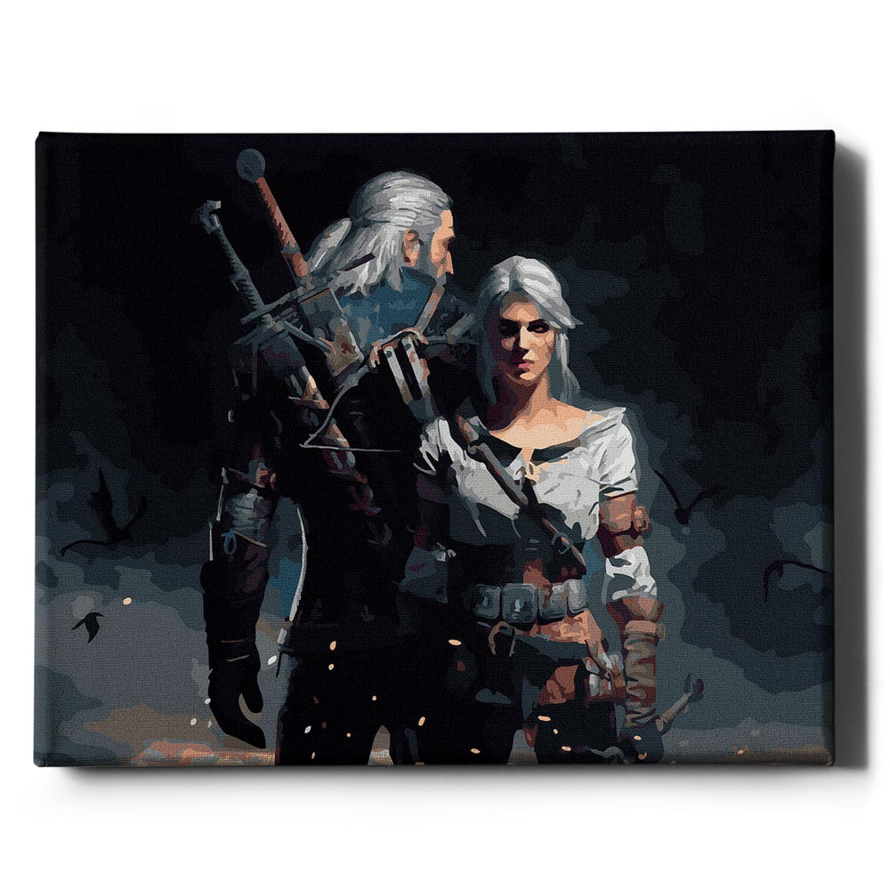 
                      
                        Witcher Geralt and Ciri - Painting by Numbers
                      
                    