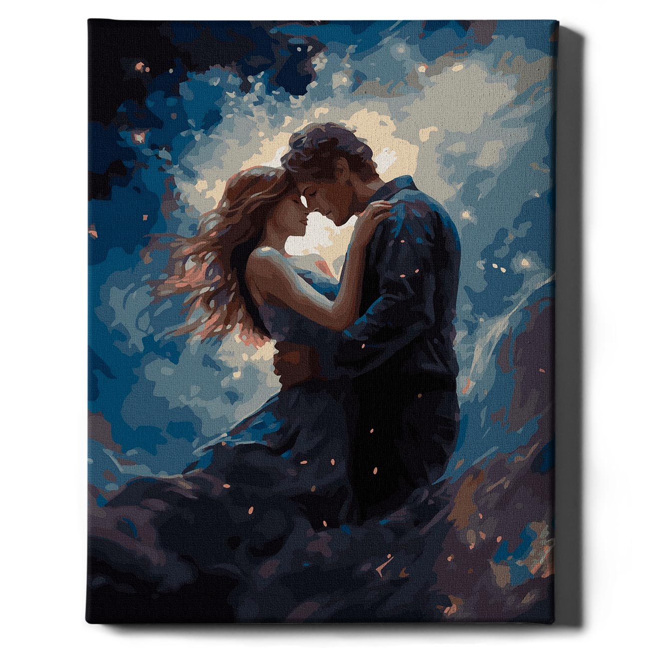 Painting by numbers - Couple in love