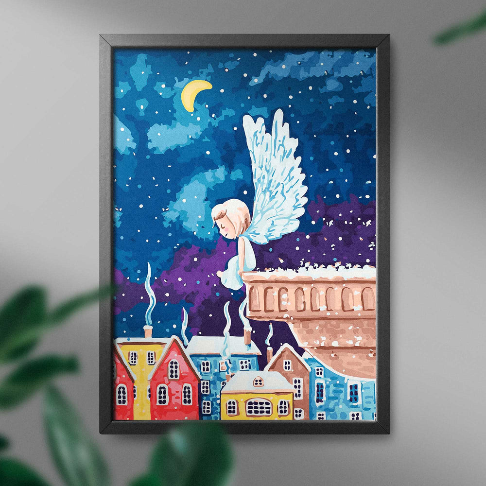 
                      
                        Painting by numbers - Winter angels
                      
                    