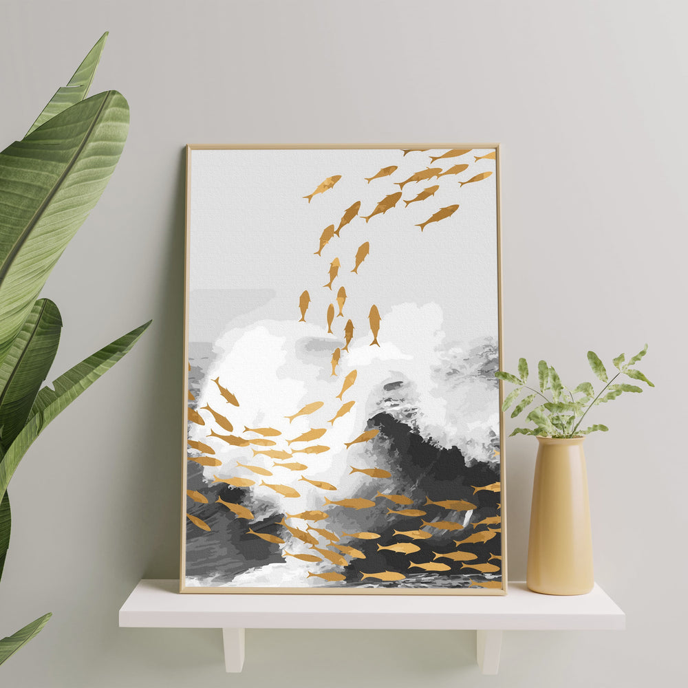 
                      
                        Painting by numbers - Goldfish
                      
                    