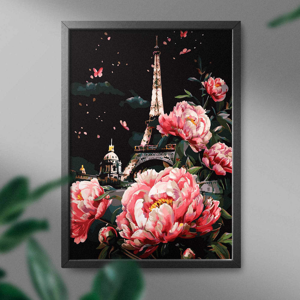 
                      
                        Painting by numbers - Paris and peonies
                      
                    