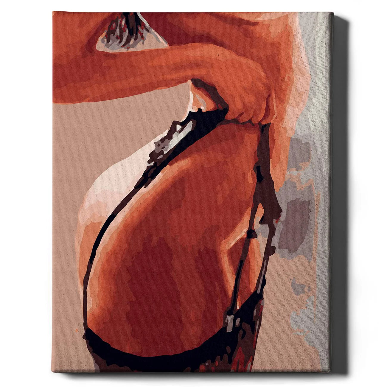 Painting by numbers - Sexy woman