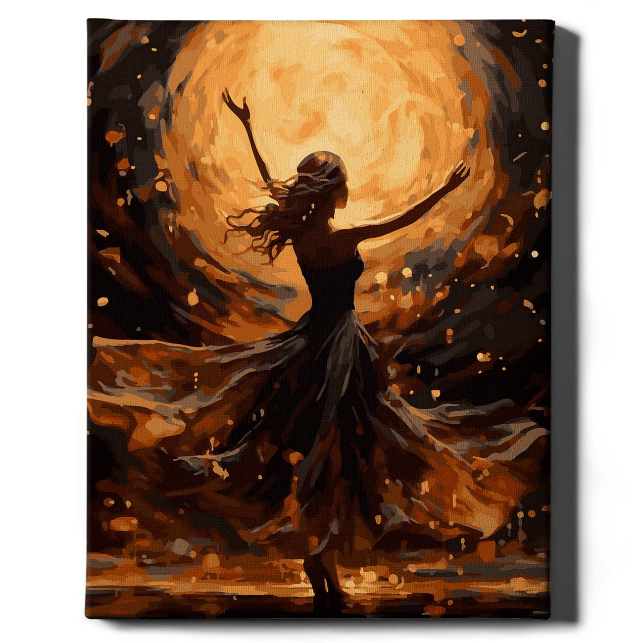 Painting by numbers - Dance of the girl